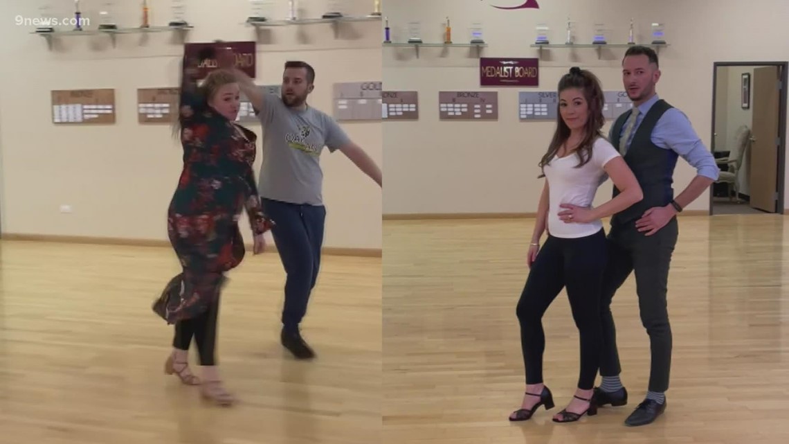 9NEWS Steve Staeger and Danielle Grant compete in Dancing with the