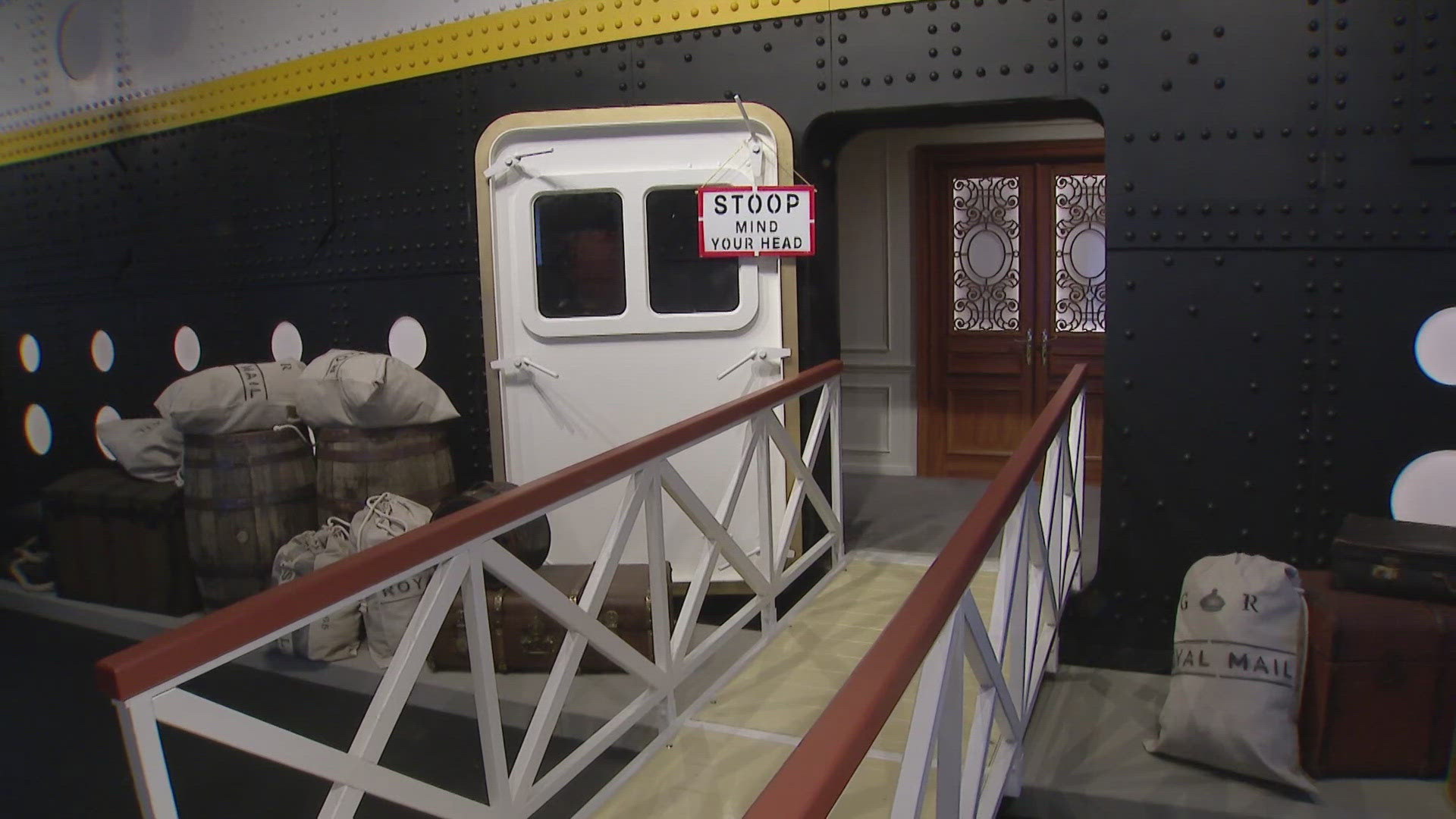 The exhibit allows visitors to experience what it was like aboard the RMS Titanic and learn more about those who survived after it sunk in 1912.