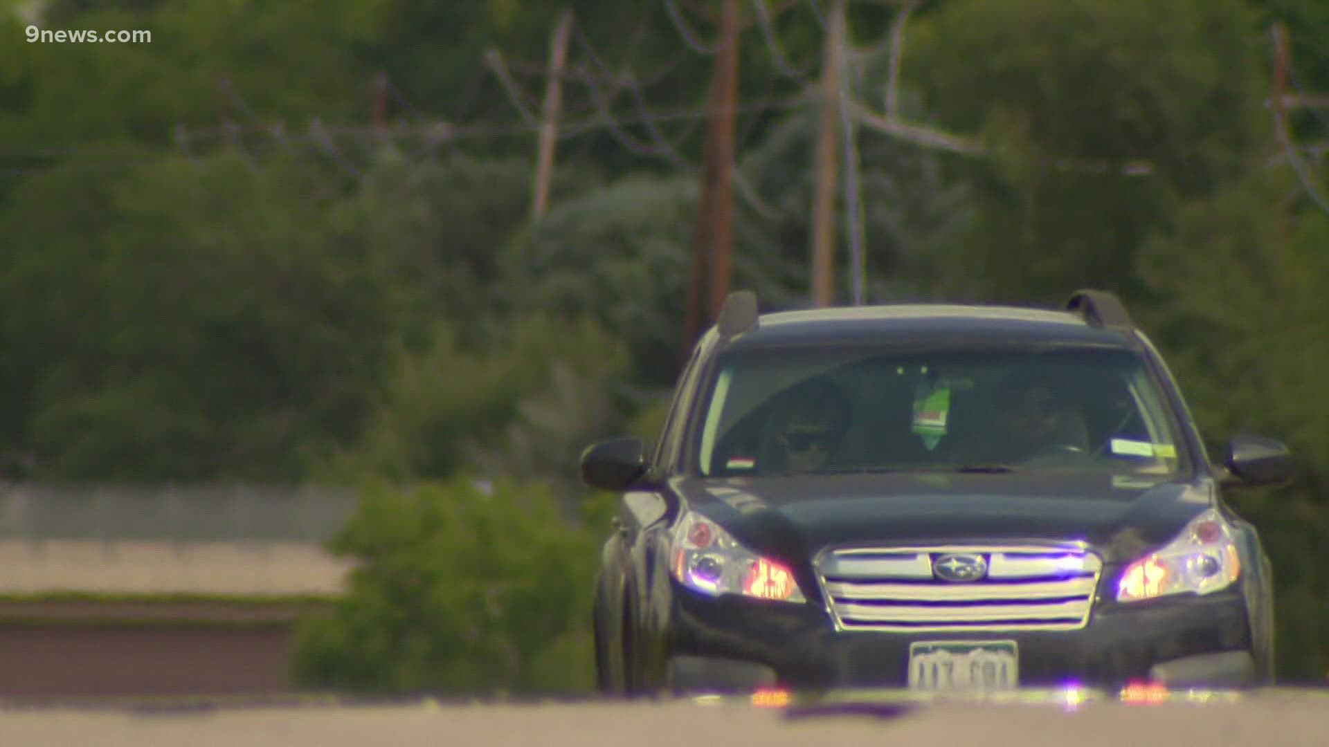 LPD said a police SUV was tagged with anti-police graffiti early Friday morning.