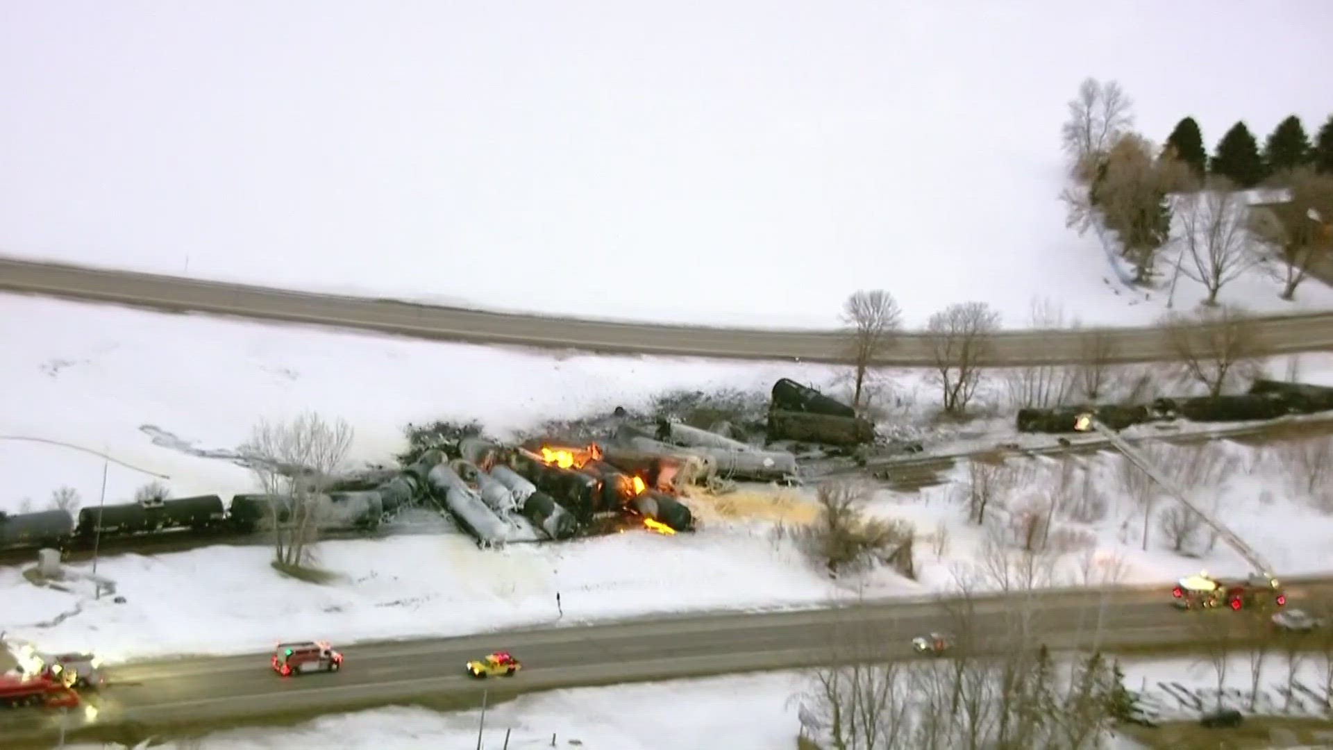 Evacuation Orders Lifted After Train Derailment In Minnesota | 9news.com