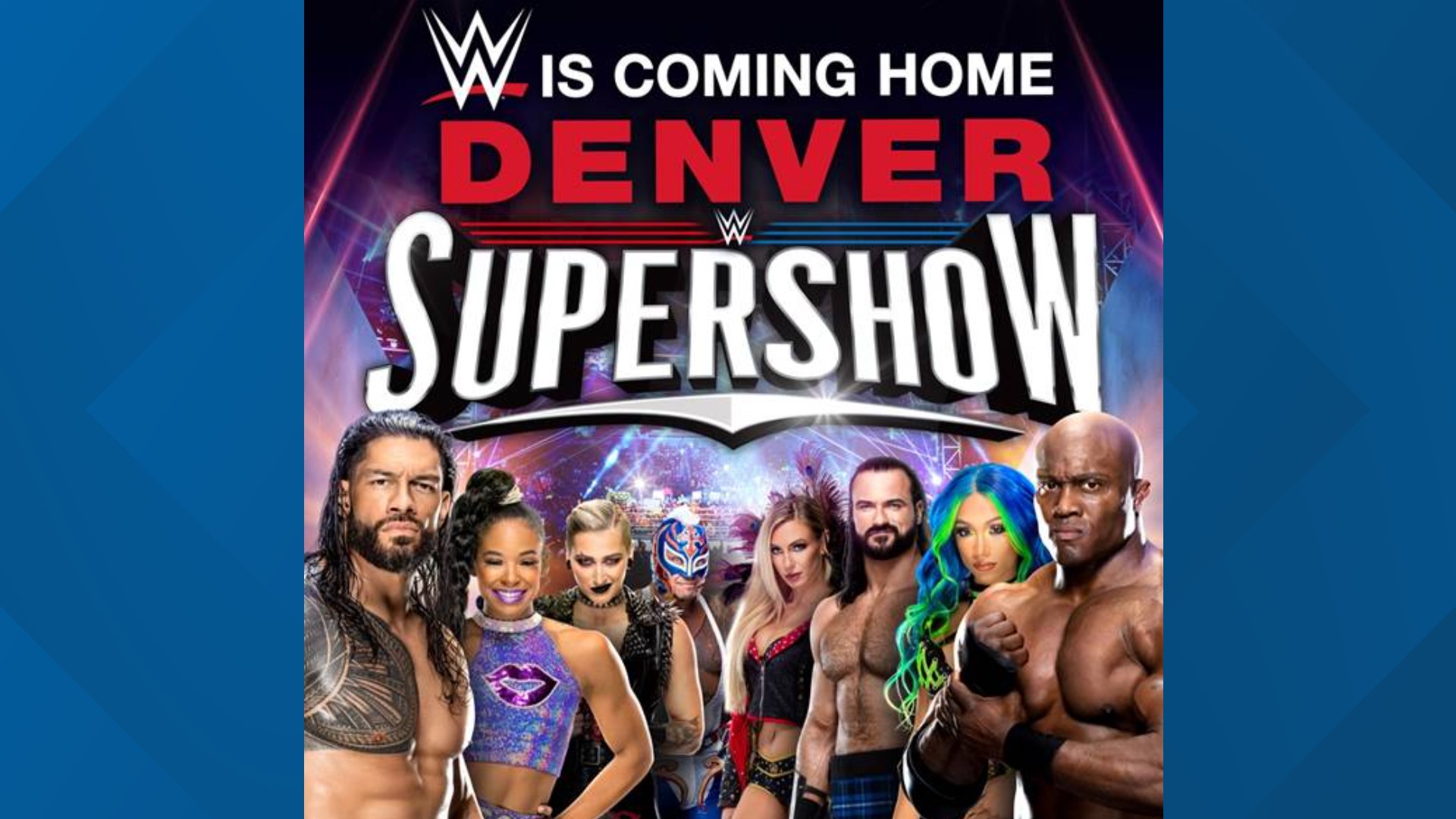 1st WWE tour since March 2020 will come to Denver in August 2021 | 9news.com