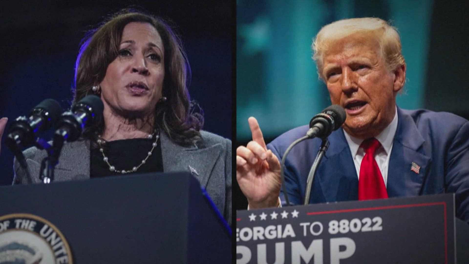 In the final lead-up to election day Vice President Harris and former President Trump are holding dueling rallies in Wisconsin.