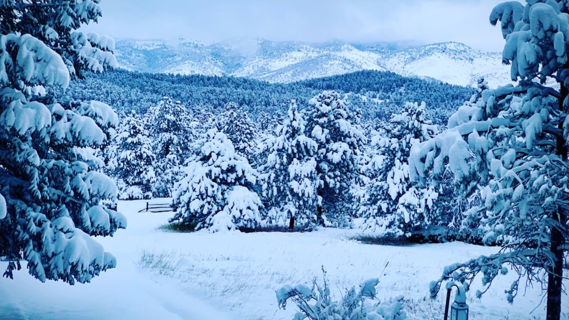 October Colorado Storm Snowfall Totals 9news