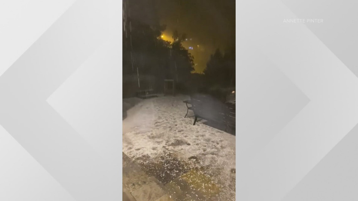 Red Rocks Riot 7 people taken to the hospital as hailstorm blasts Red Rocks | 9news.com