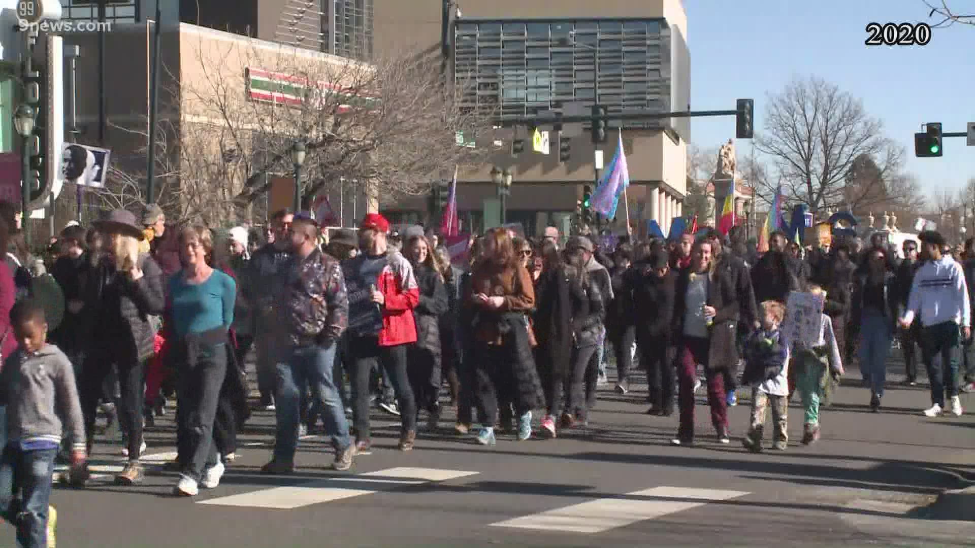 The theme for this year's Denver march and parade for Martin Luther King Jr. Day is "Good Trouble."