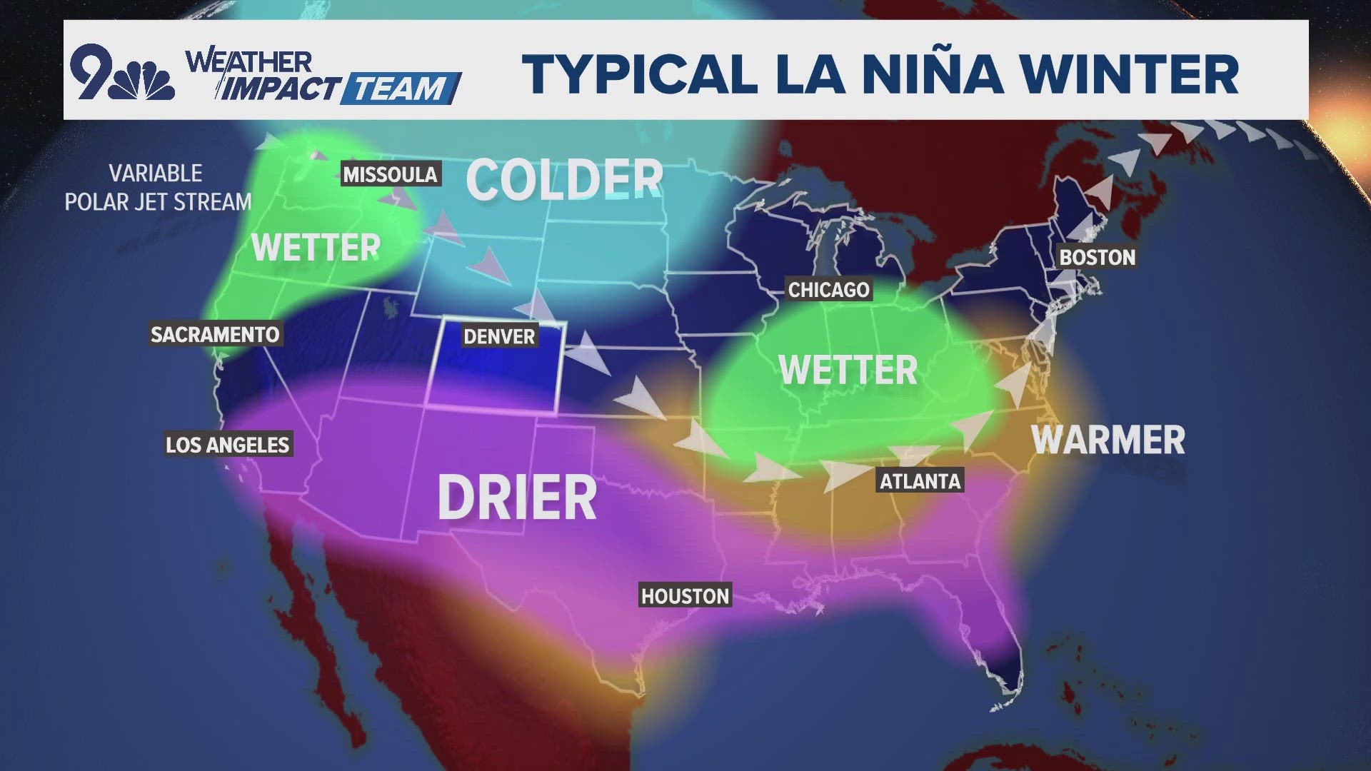 9NEWS Weather Impact Team meteorologist Cory Reppenhagen explains.