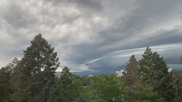 Pronóstico local: Un riesgo de inundaciones repentinas el lunes en Denver