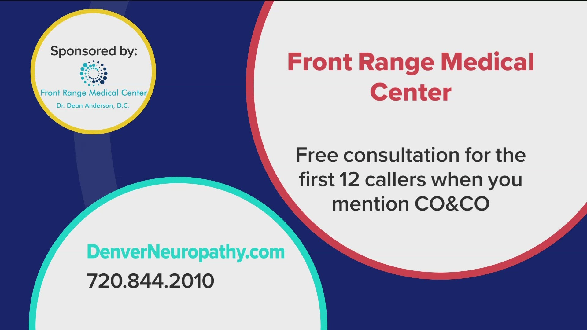 The first 12 to call 720.844.2010 will qualify for a free consultation. Learn more at DenverNeuropathy.com. **PAID CONTENT**