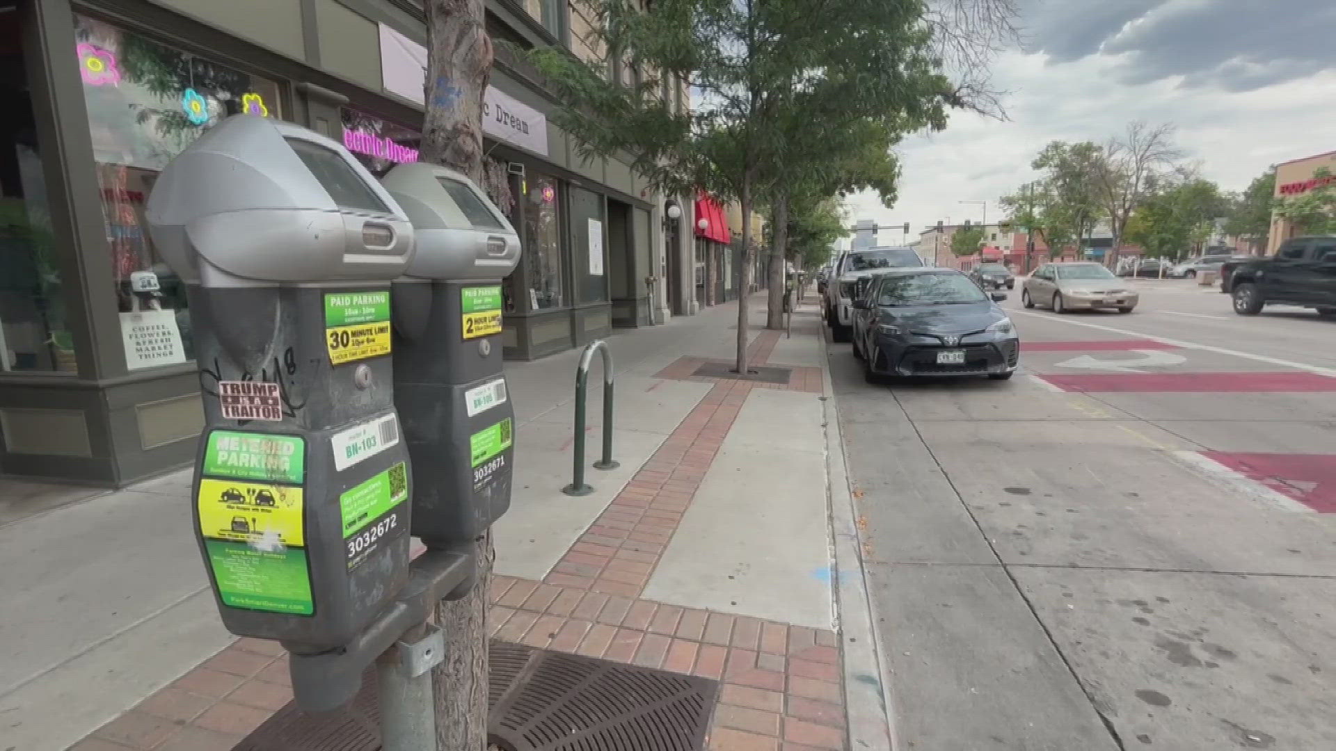 Denver officials removed suspicious QR code stickers from parking meters after a TV station's alert. The website linked was traced to Cape Verde.