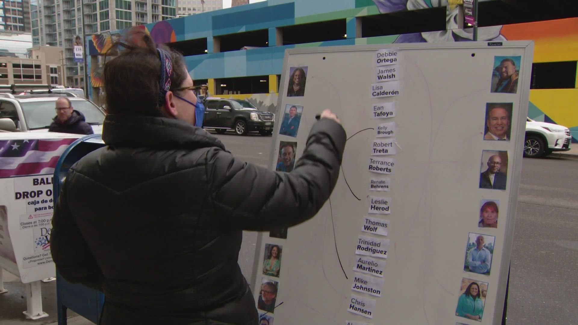 9NEWS asked some Denver voters to play "Guess Who?" with mayoral candidates. Here's how many names and faces they recognized.