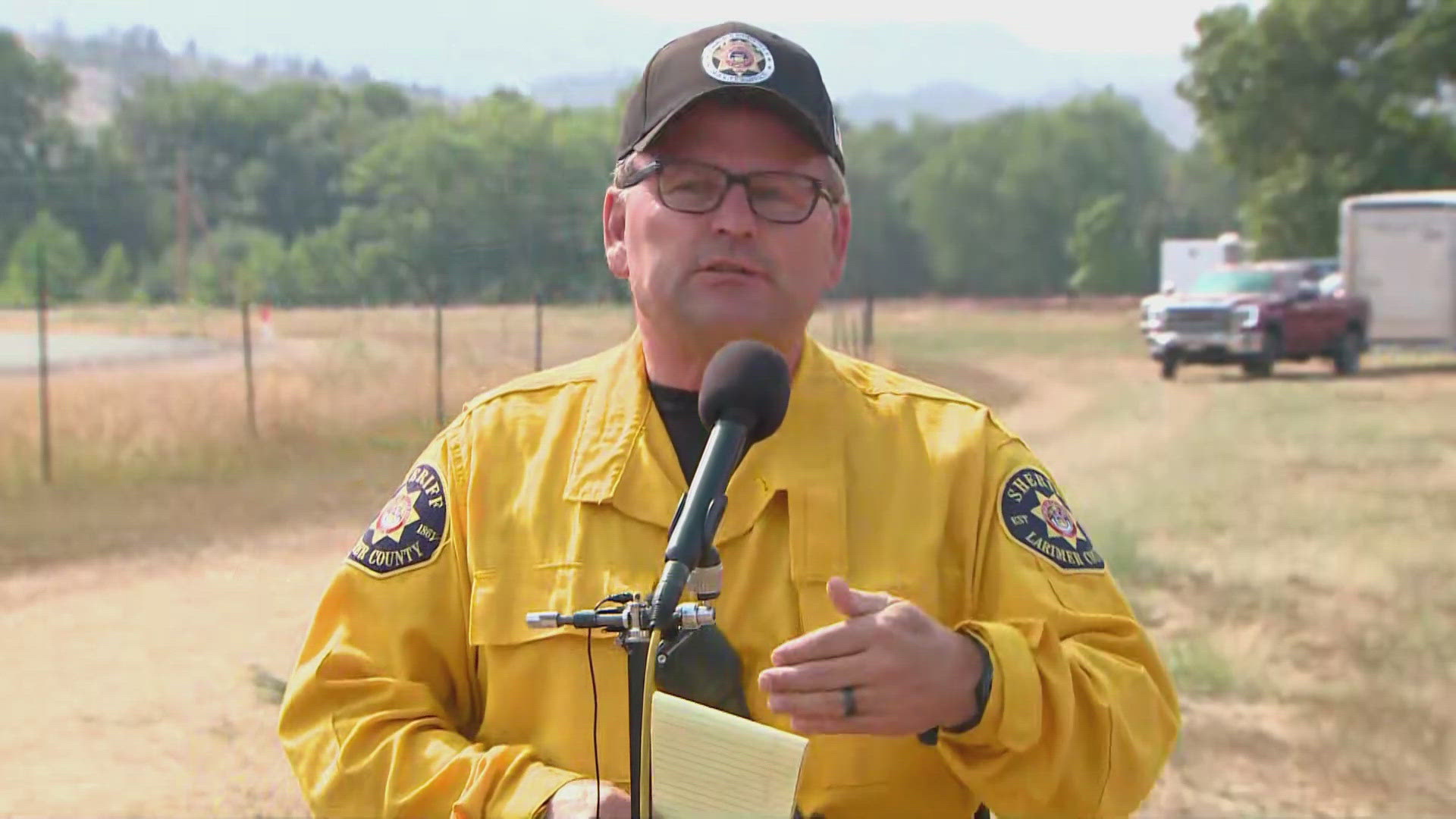 The Alexander Mountain Fire started Monday afternoon west of Loveland.