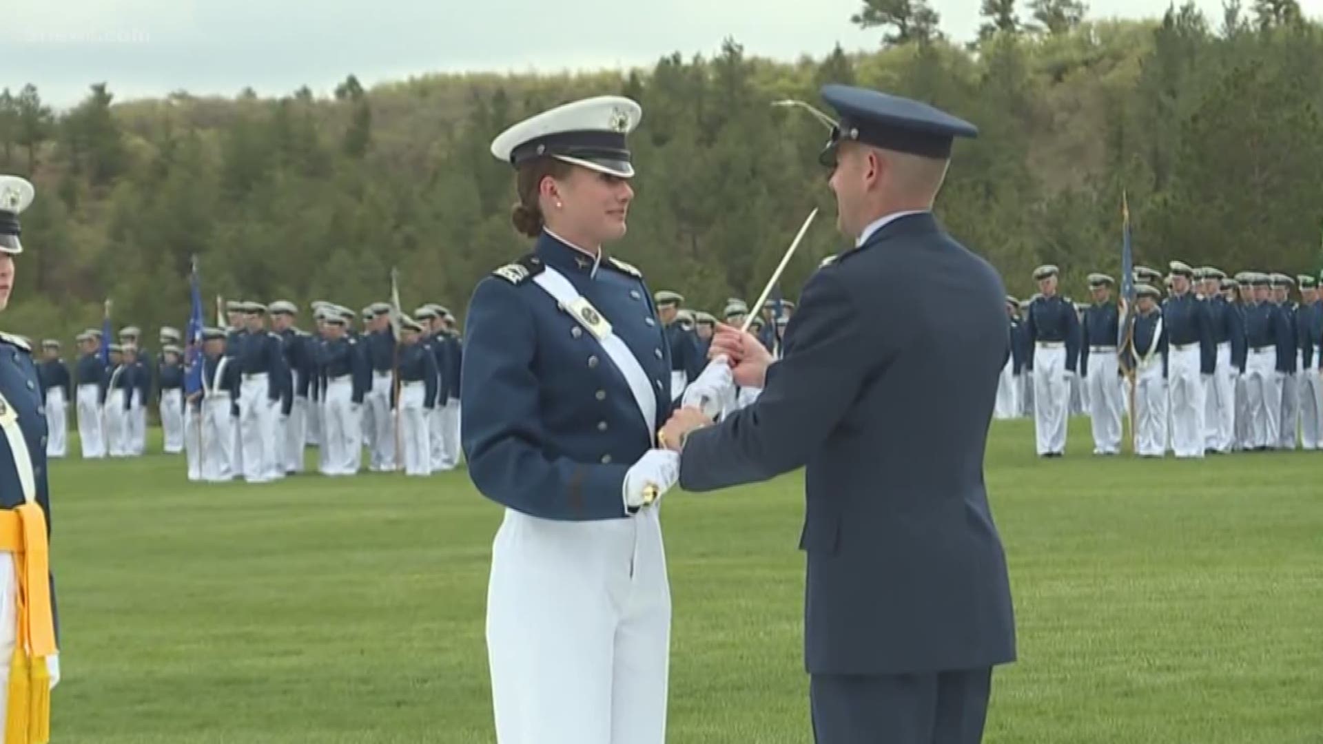 President Donald Trump will deliver the commencement address at the U.S. Air Force Academy's graduation ceremony on Thursday.