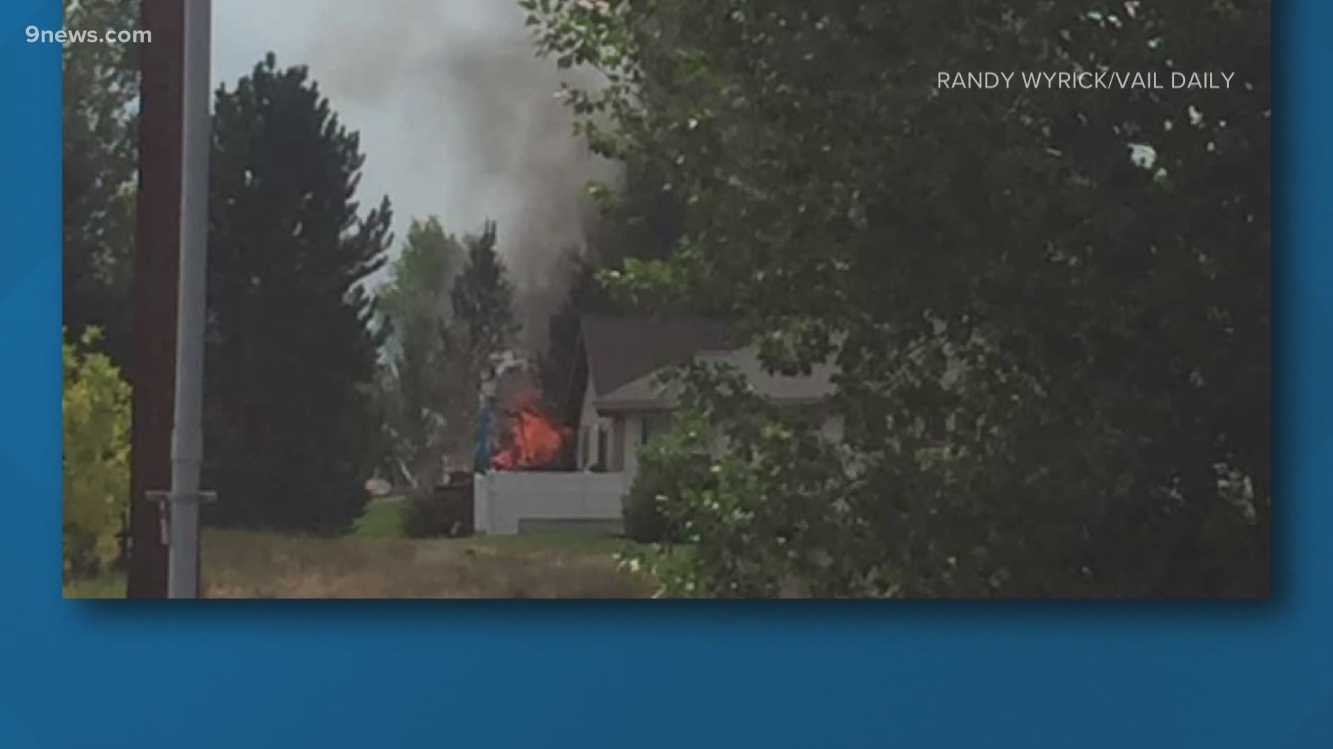 The Chatfield Corners neighborhood has been evacuated due to the explosion and underground gas leak, according to the sheriff's office.