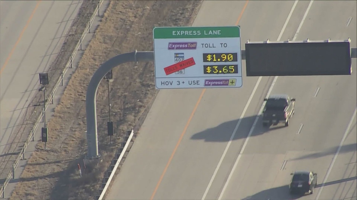 Tolling begins on northern Colorado I-25 express lanes