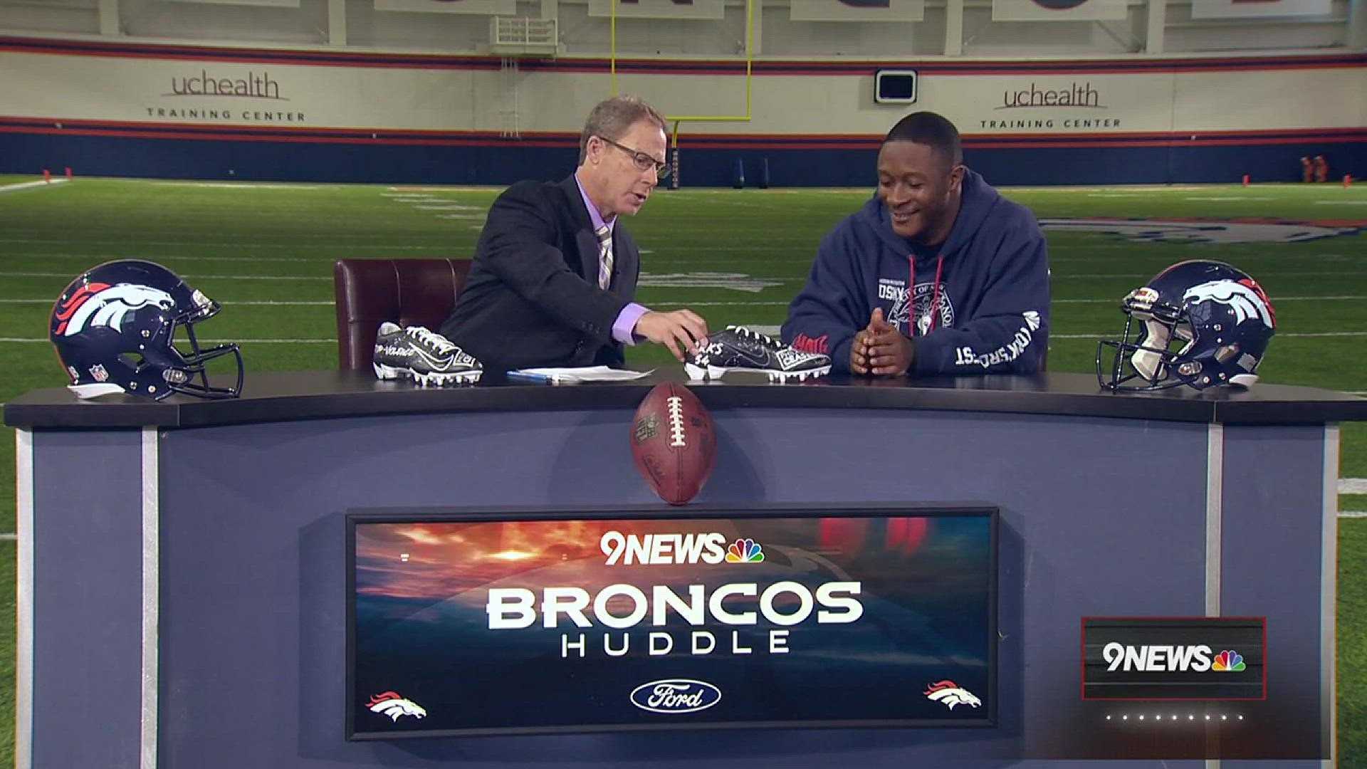 Will Parks stops by the Broncos Huddle this week to discuss My Cause, My Cleats.