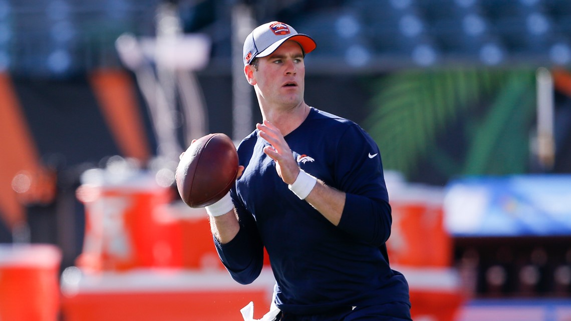 Broncos awarded QB Kevin Hogan off waivers, waive QB Paxton Lynch