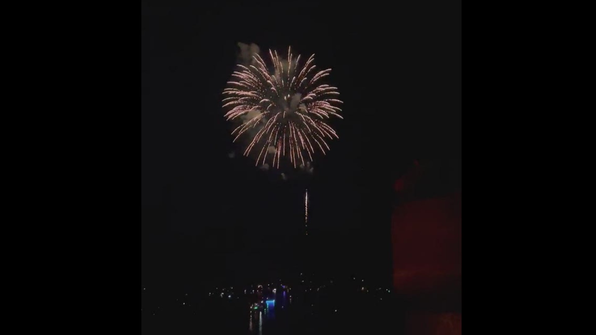 Grand Lake fireworks.
Credit: Lori Borchardt