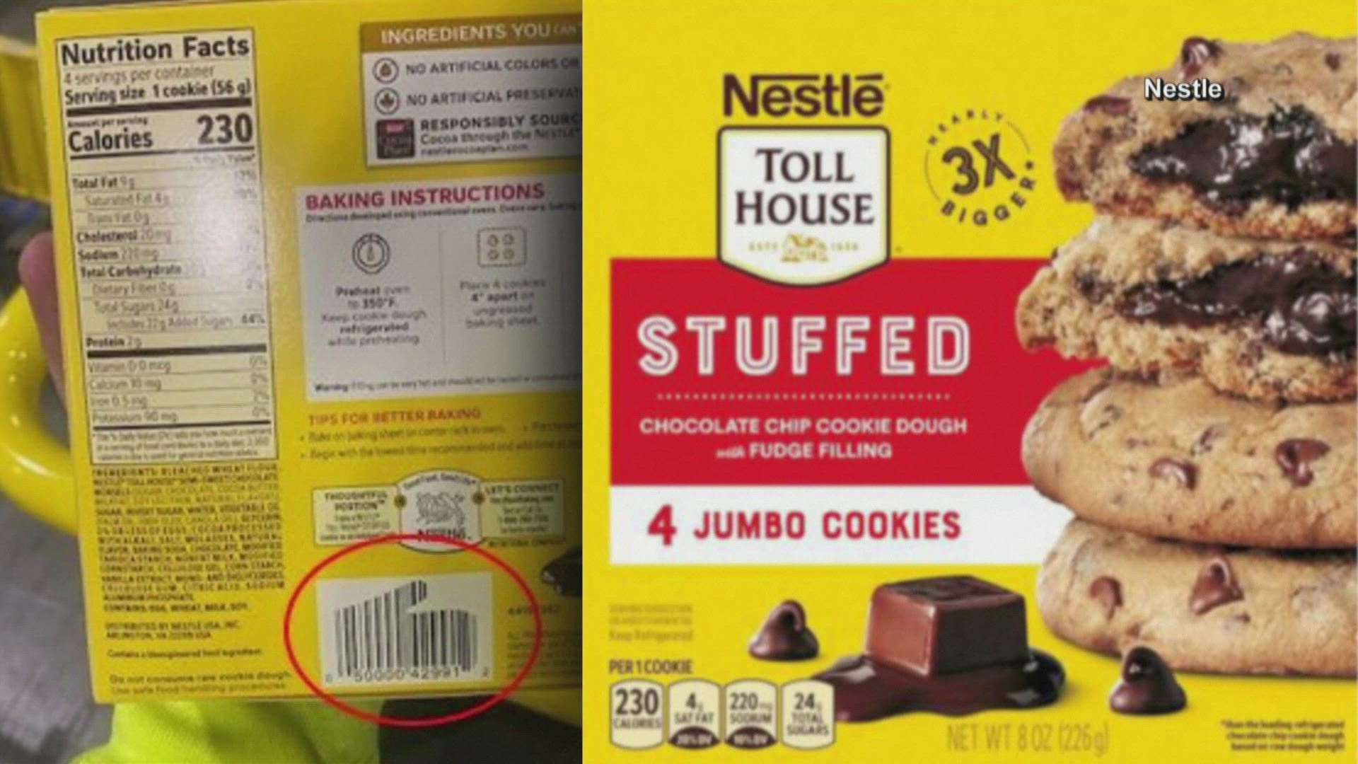 Check your fridge, one variety of Nestle ready-to-bake cookie dough has been recalled.