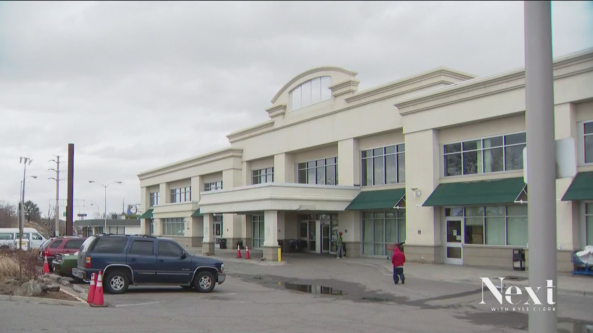 The City of Denver is taking over security at the homeless hotel shelter site, saying it was a city directive not a request from the Salvation Army.