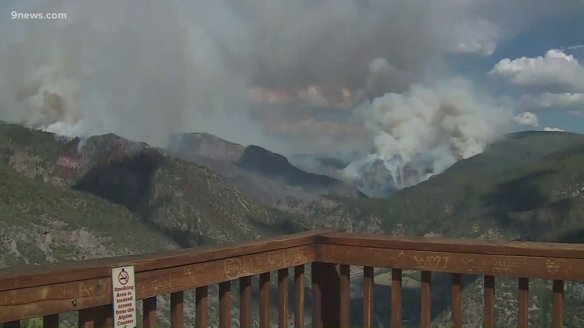 Residents of No Name and Lookout Mountain were told to evacuate Tuesday afternoon. There is no estimated time for I-70 to reopen.