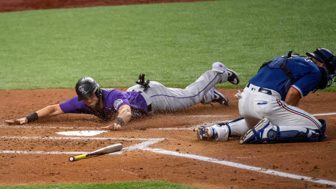 Todd Fraizier hits first home run for the Rangers in Globe Life Field