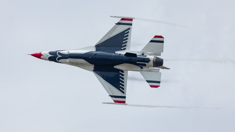 Here's where to view the USAF Thunderbirds in Colorado Wednesday