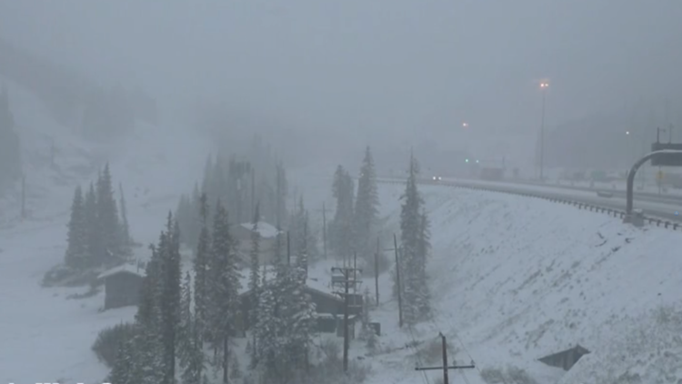 WATCH LIVE: Snow falls in Colorado's mountains