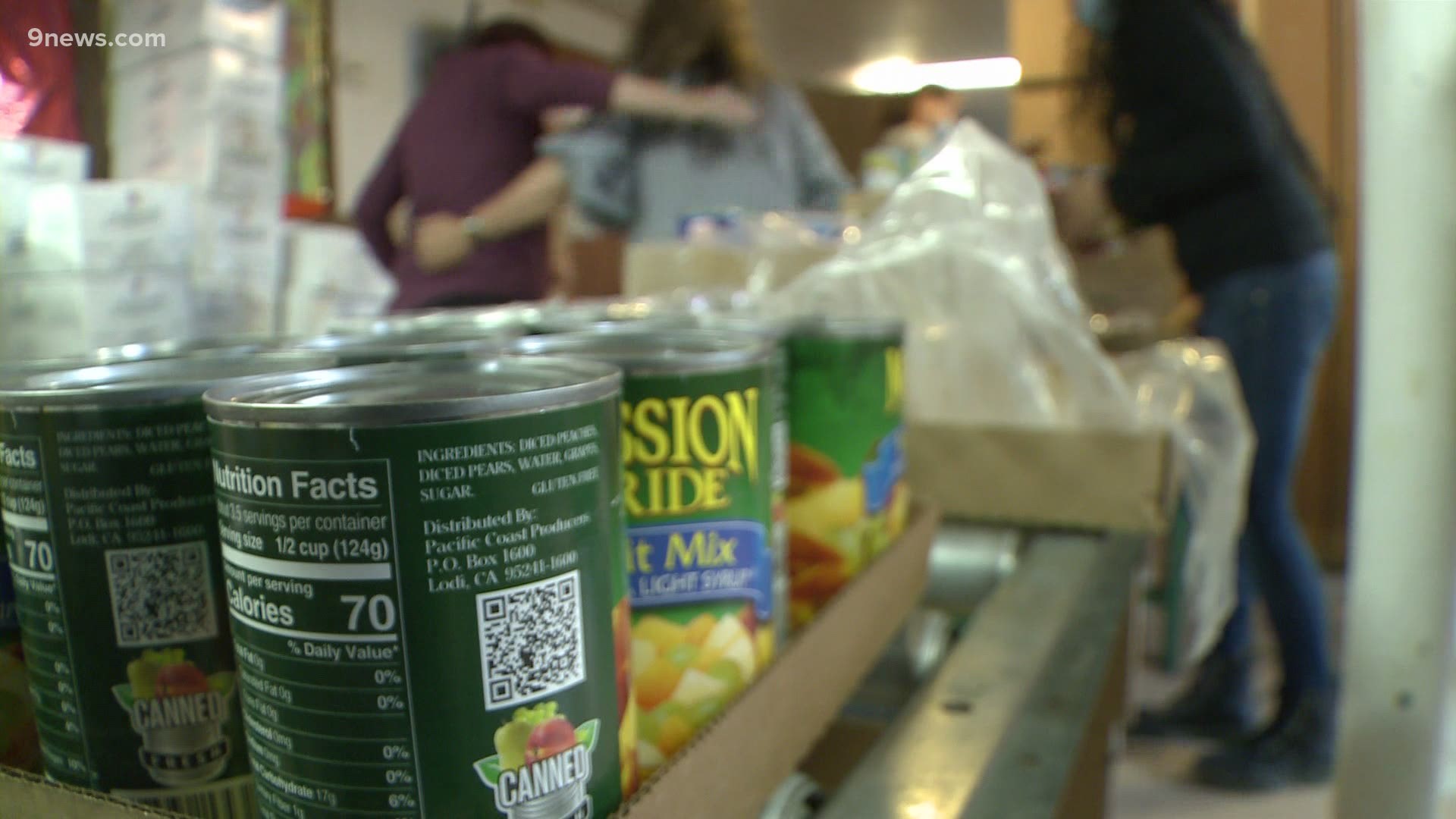 With students spending last year learning at home, grocery bills have gone up for many families. A local food pantry in Denver is stepping up to help.