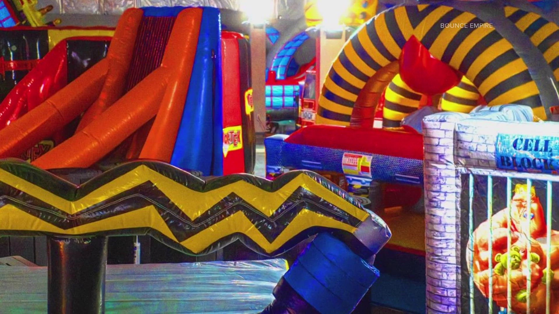 Billed as the world's largest indoor inflatable amusement park, Bounce Empire opens Thursday at 1380 S. Public Road in Lafayette.