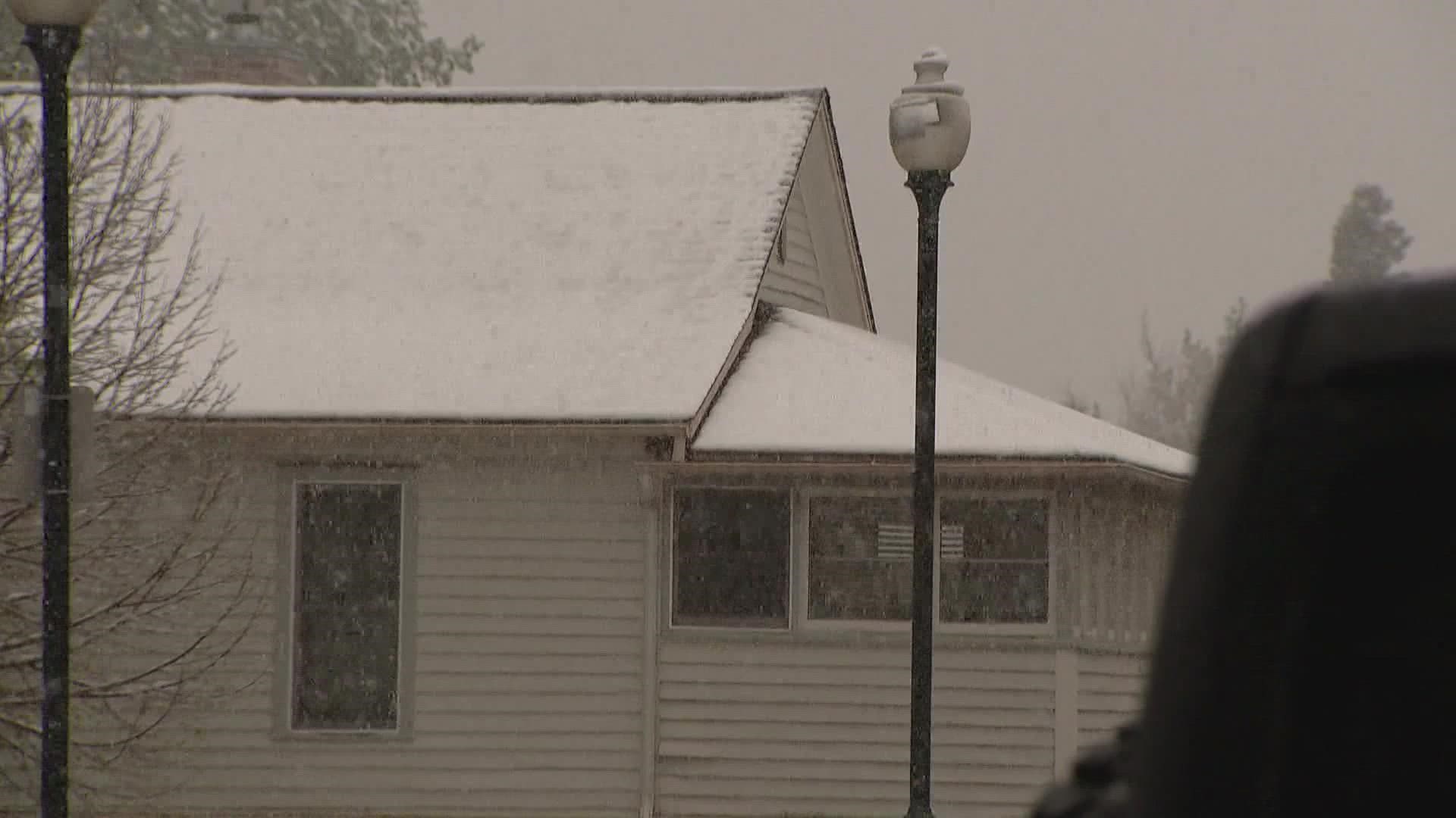 Roofers are expecting to be busy after the wet spring snow.