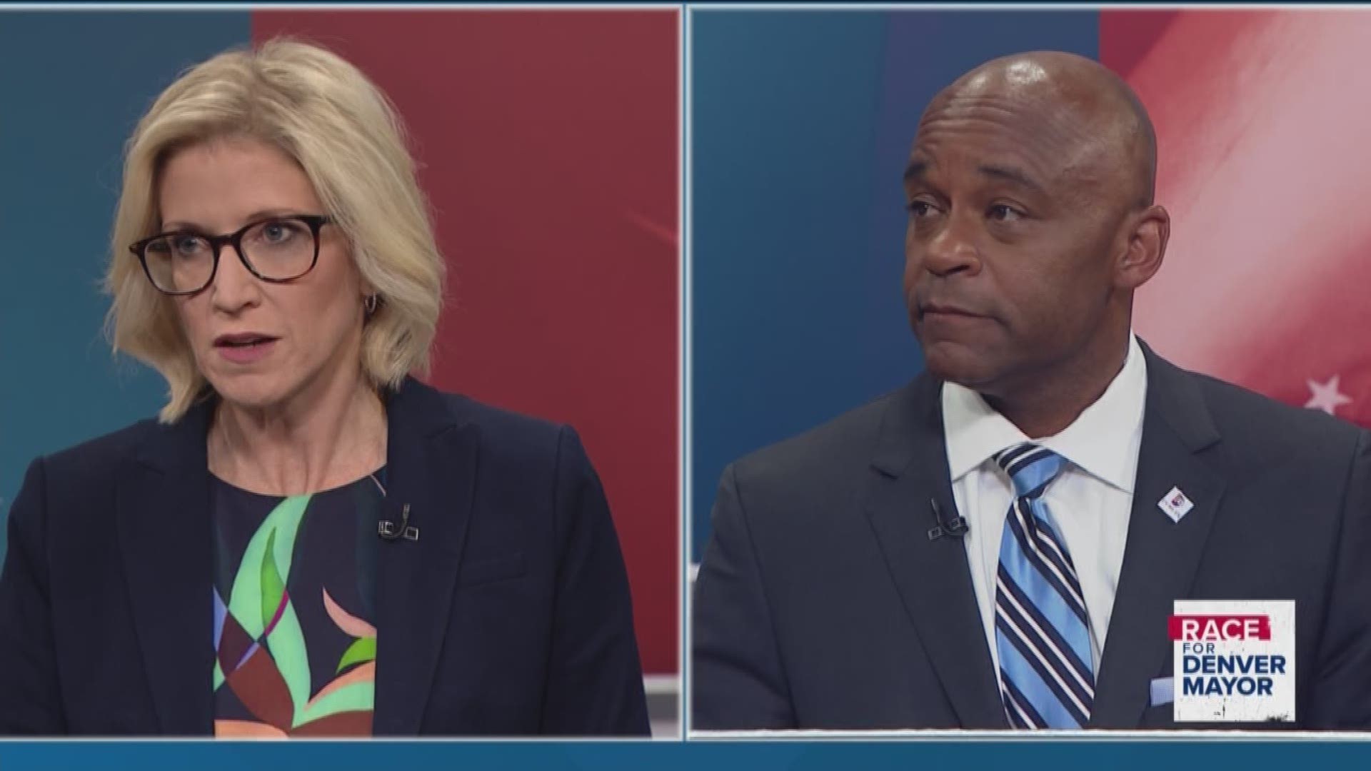 Denver mayoral candidates Michael Hancock and Jamie Giellis discuss spending taxpayer money on hosting future Olympic Games during a 9NEWS mayoral debate ahead of the June 4 runoff election.