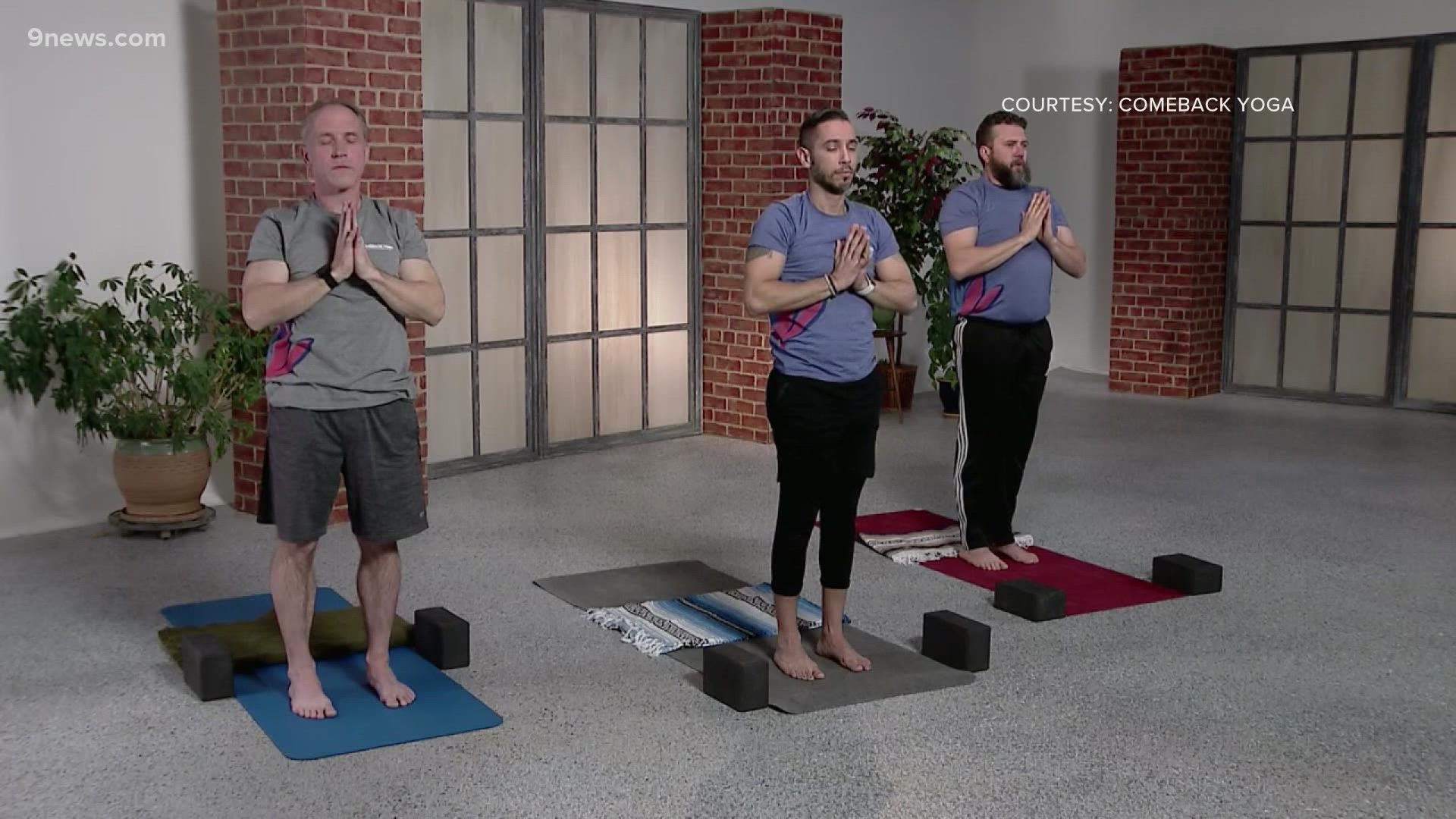 Veterans adjusting to life after service can get help dealing with post-traumatic stress through yoga classes.