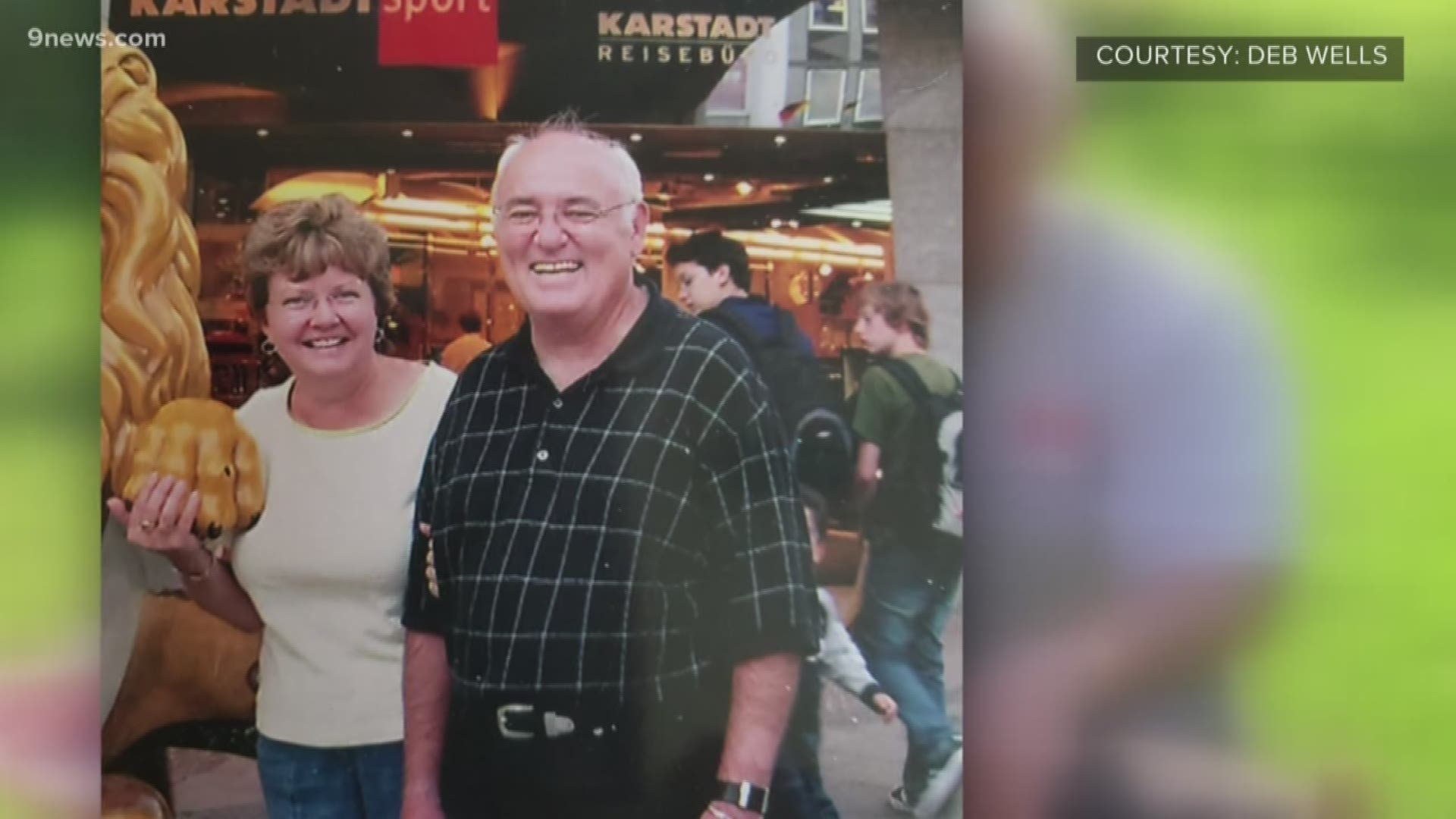 Deb Well's husband, John, was diagnosed with Lewy body dementia. He died in 2014.