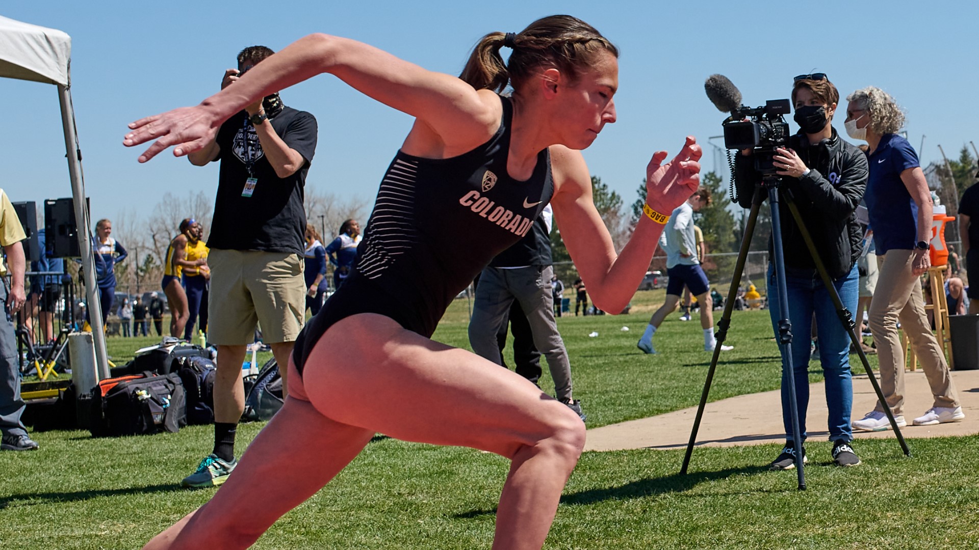Sage Hurta won the Women’s Mile at the 2021 NCAA Indoor Track and Field Championships with a time of 4:30.58, becoming only the second CU Buff to win that title.