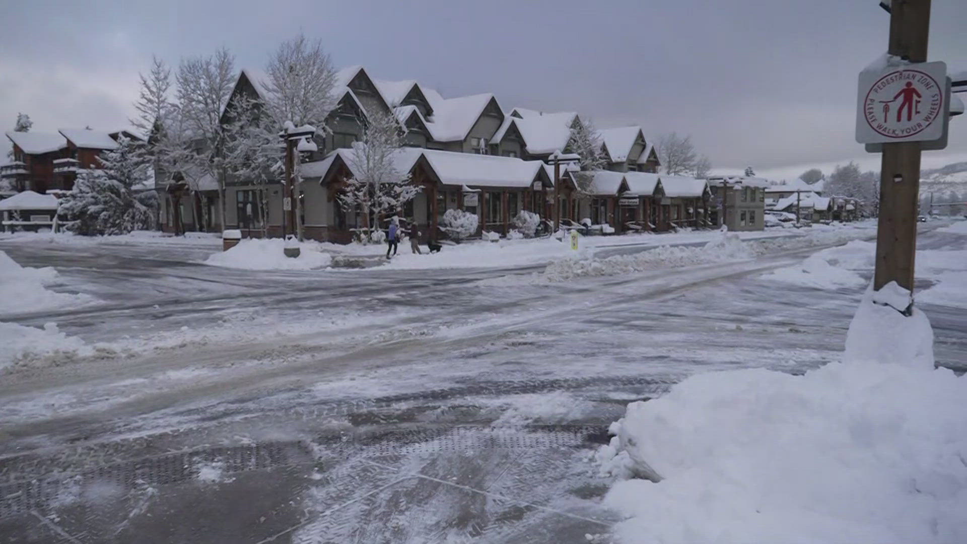 Matt Renoux is checking out conditions in Colorado's High Country, where some areas saw up to a foot of fresh snow. 