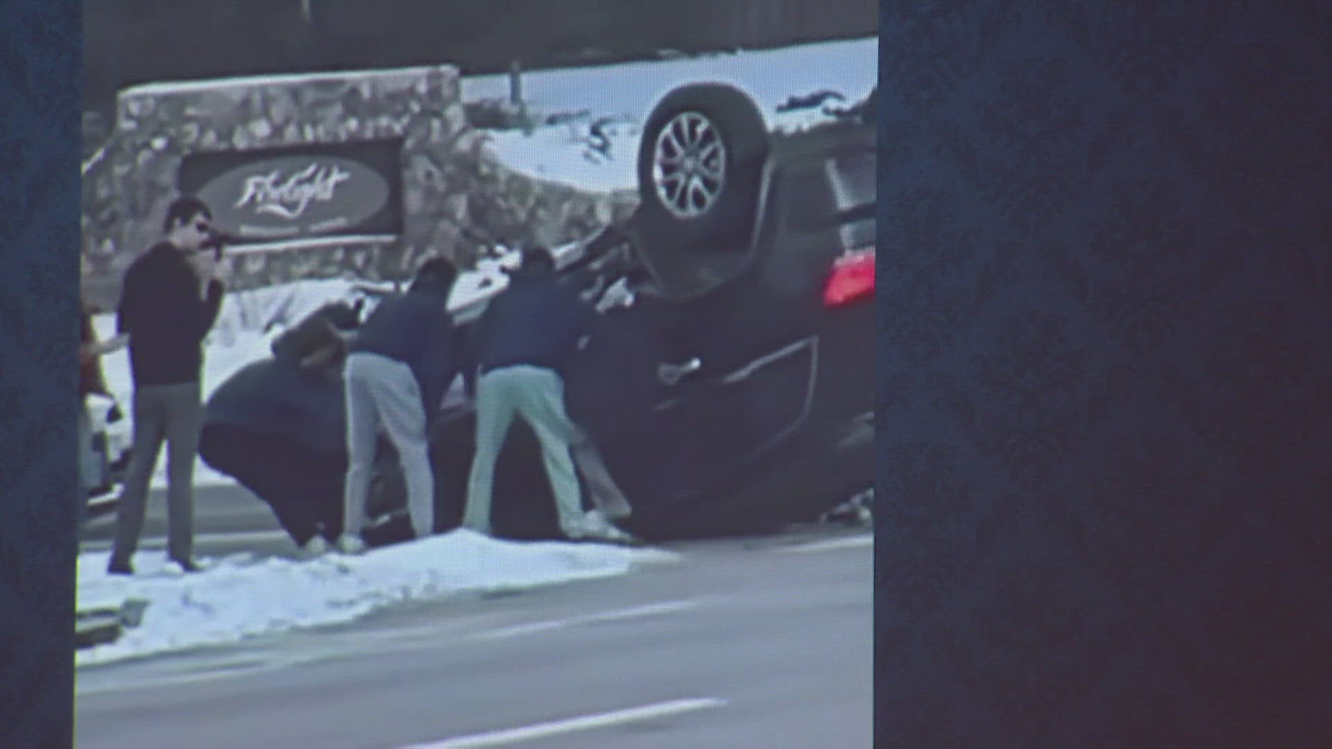 High school students who stopped to help a car crash victim honored by ...