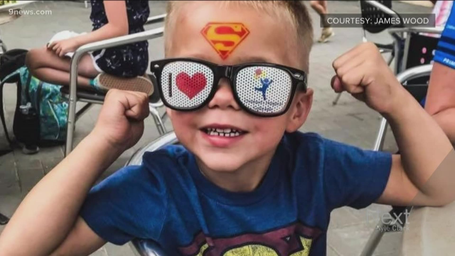 4-year-old Kannon is kicking Leukemia's tooshie.
