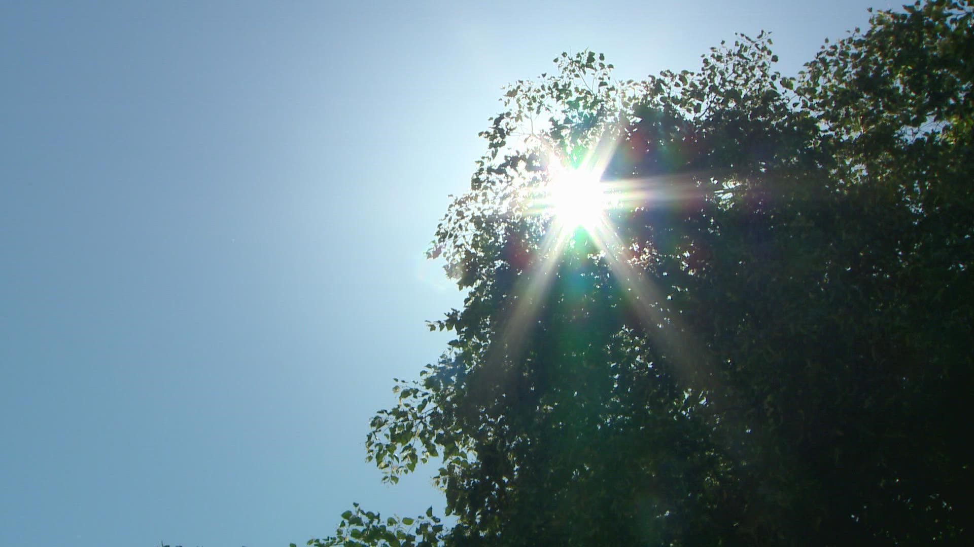 The National Weather Service office in Boulder says it has issued five heat advisories so far this year.