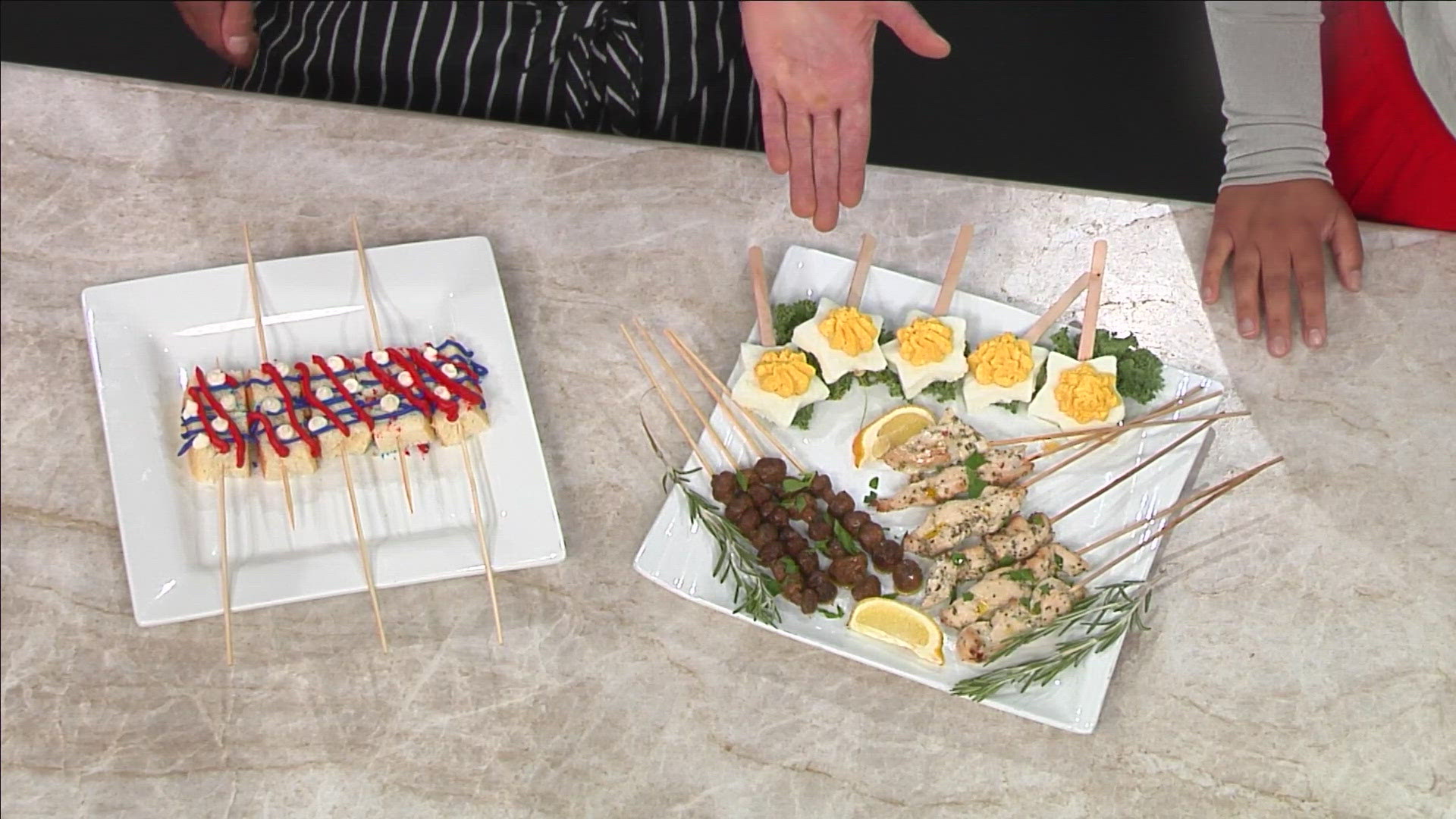 Chef Dallas Houle from the Escoffier School of Culinary Arts in Boulder gives ideas for easily transportable food for fireworks and barbeques!