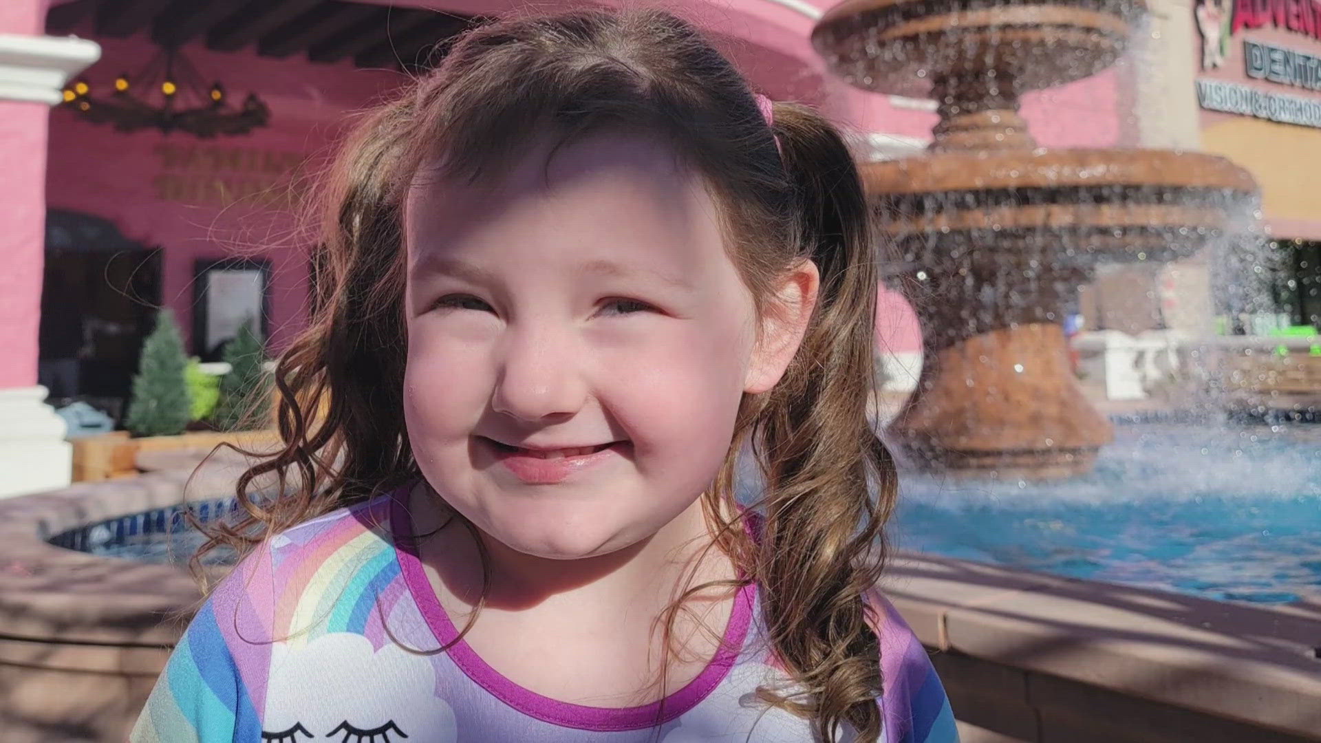 Aurora Masters was playing outside when she died in a freak accident. Her parents are hoping their story will start a conversation and ultimately save lives.