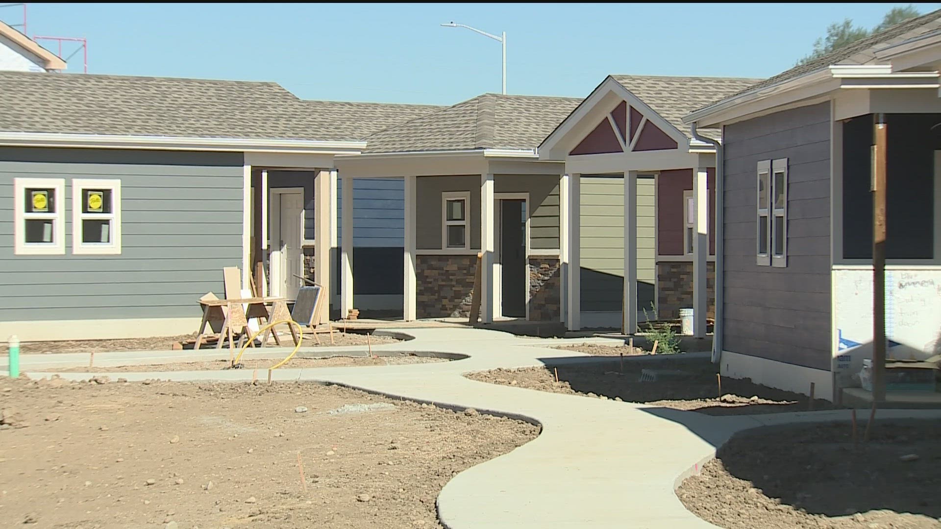 Veterans Community Project is asking for the community's help to raise $650,000 in order to finish 26 tiny homes.