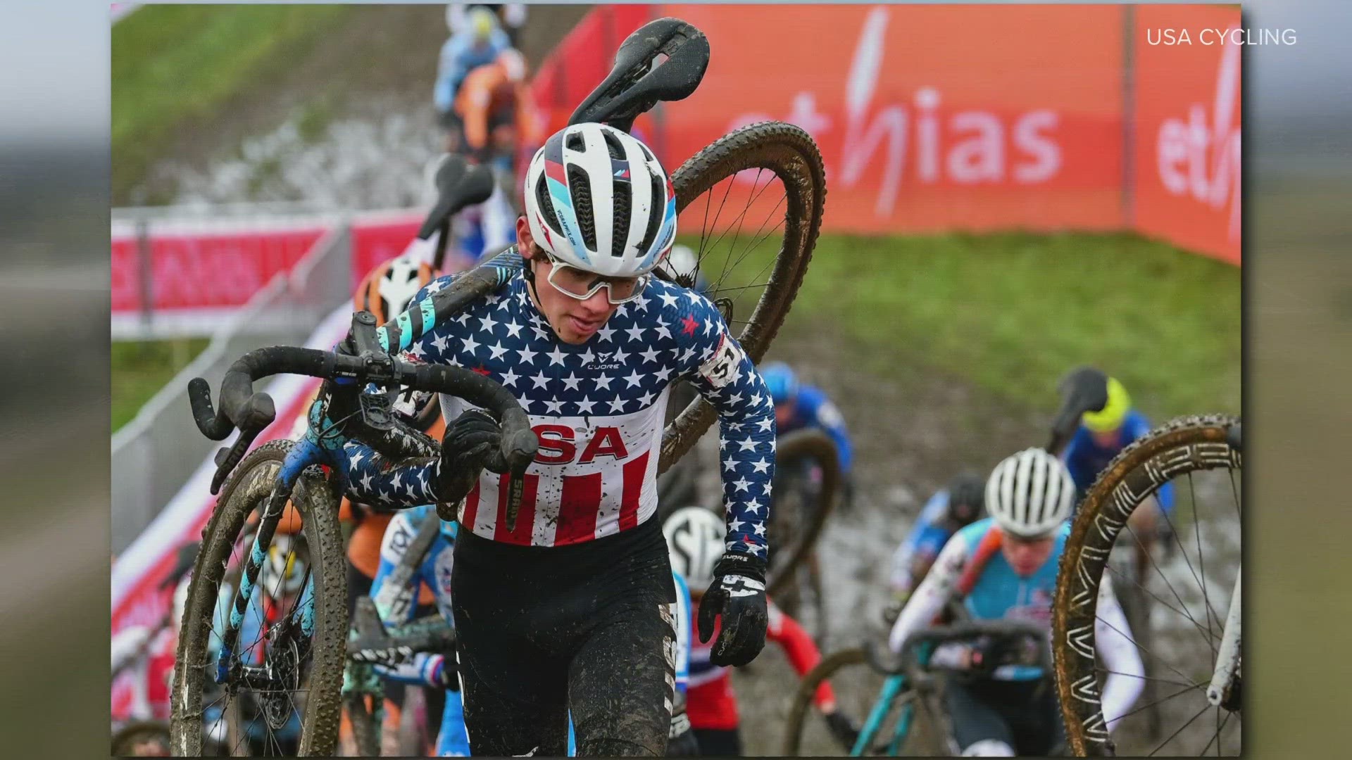 Magnus White was preparing to compete in the Junior Men’s Mountain Bike Cross-Country World Championships in Scotland.