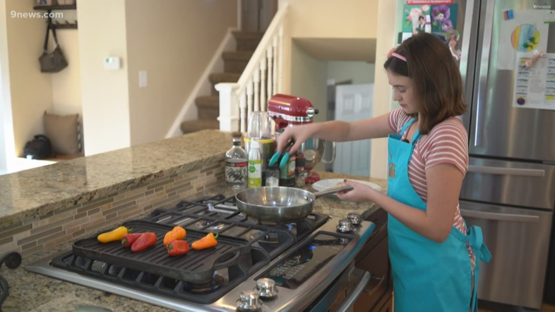 For Chef Adeline, a seventh grader in Jefferson County, cooking is far from a chore. It's a passion.