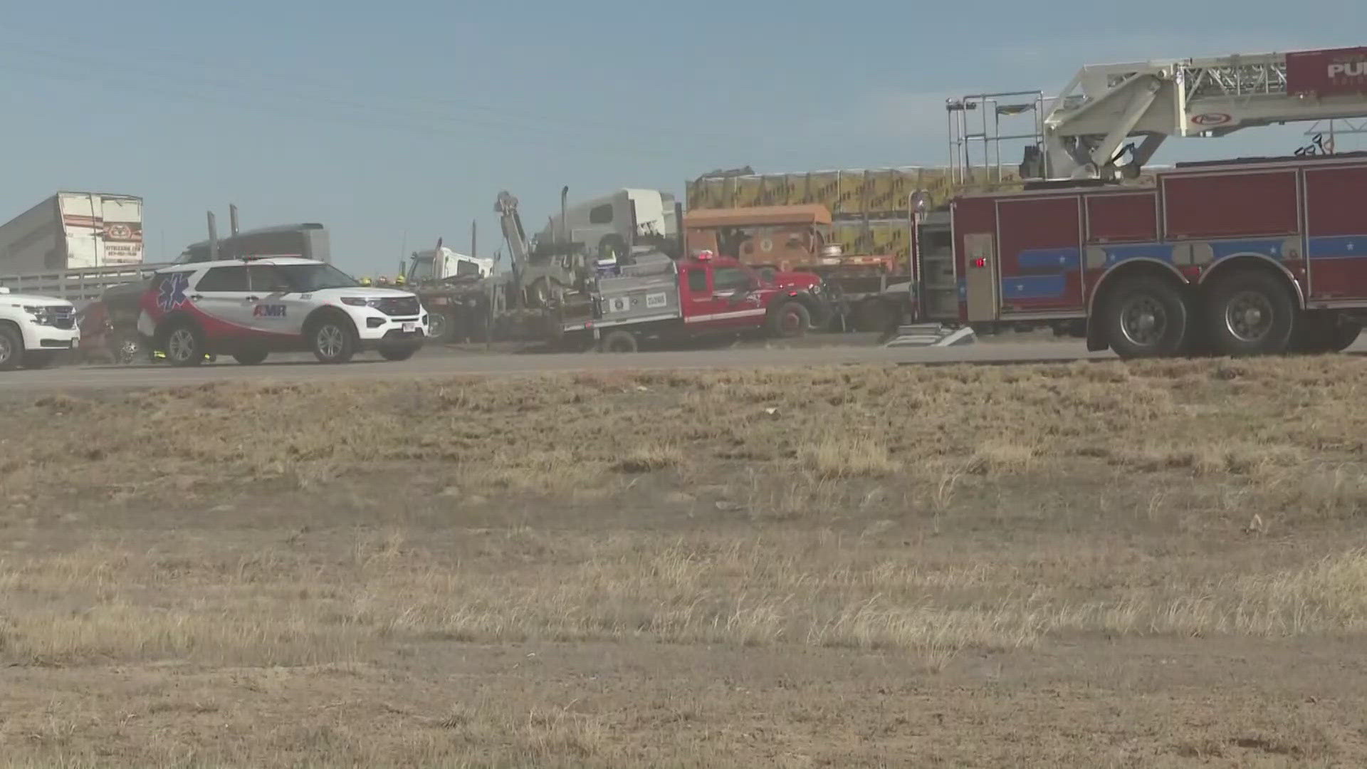 4 people killed, 29 others injured in multi-vehicle crash on I-25 ...