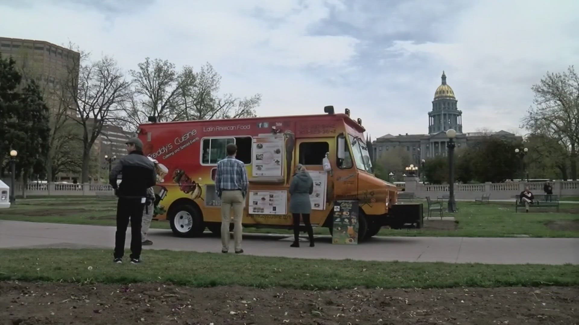 The annual food truck event at Civic Center Park brings a variety of Denver's best mobile restaurants together for lunch throughout the summer.