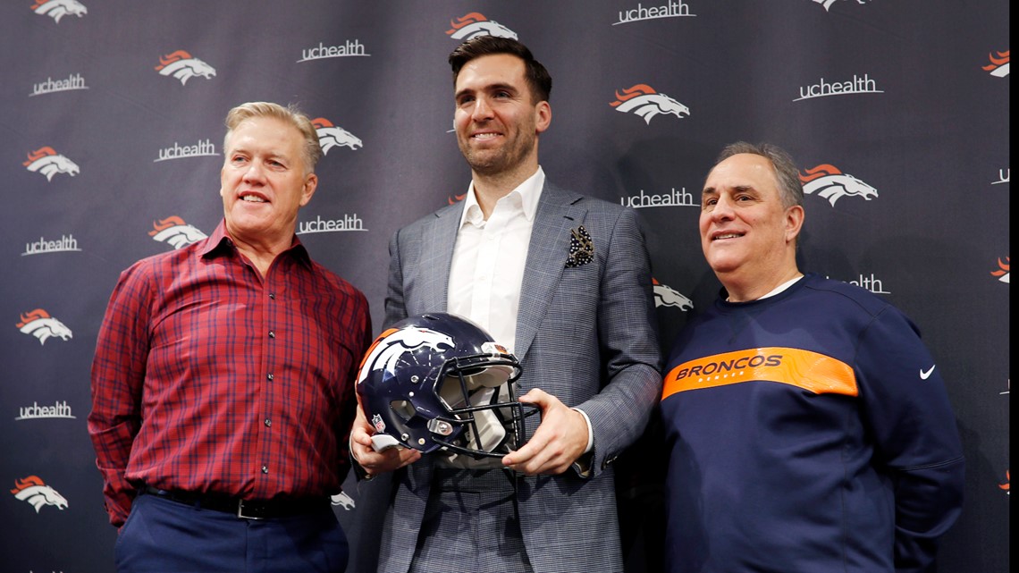 Minicamp gives first look at Joe Flacco in a Denver Broncos jersey