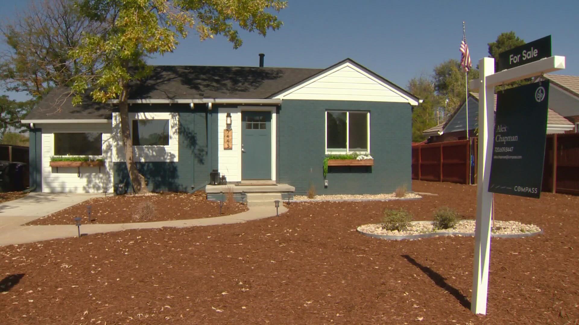 The wild ride also known as the real estate market is starting to shift gears. Surging interest rates have led to lower competition for some homes in Denver.