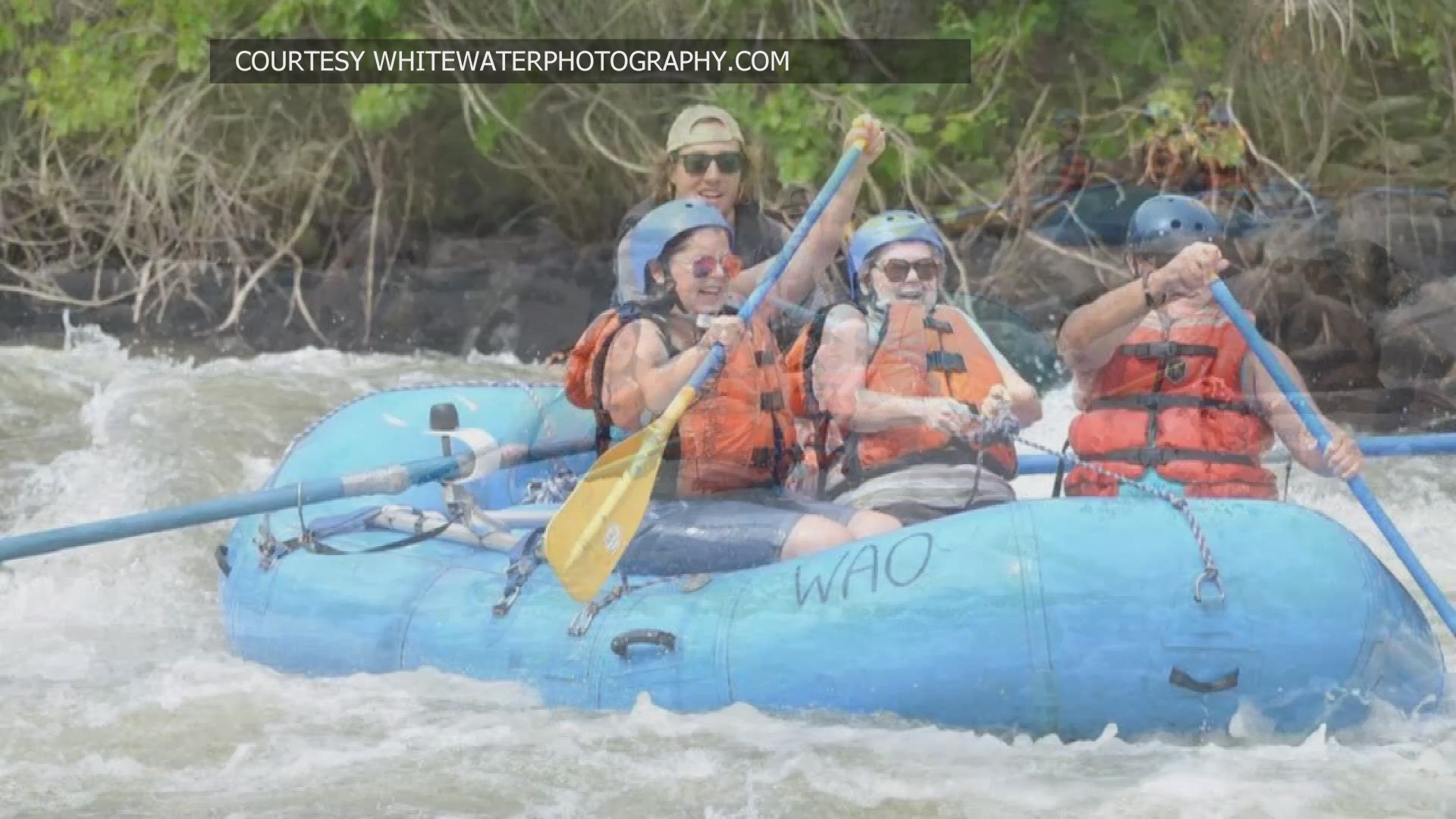 Deanna Maxwell crossed white water rafting off her bucket list this past weekend.