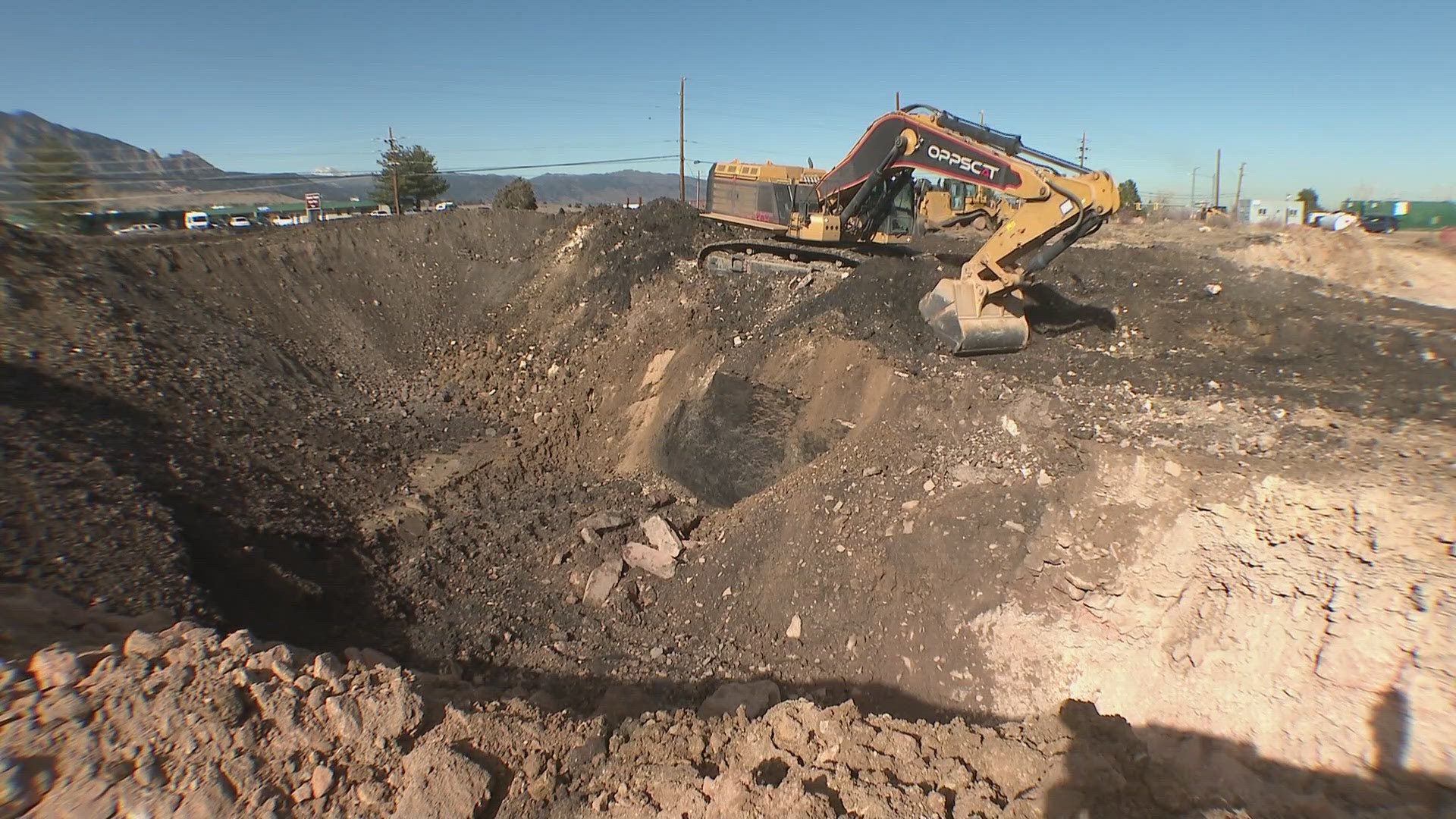 The mine closed roughly 100 years ago, but still holds areas of hot, smoldering coal.