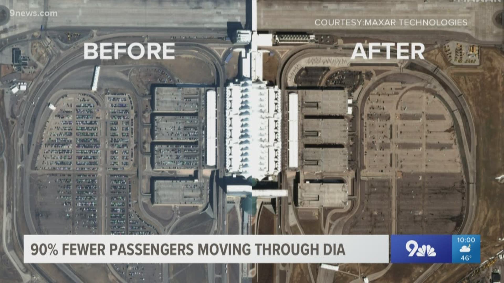 Passenger traffic at DIA has slowed to a trickle, Denver wants to turn a facility into a homeless shelter that allows for social distancing and more.